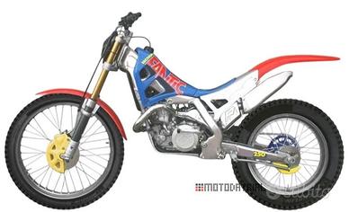 Fantic Motor Section 249 telaio alluminio TARGATA