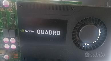 Scheda video NVIDIA Quadro 2000d 2 GB VRAM