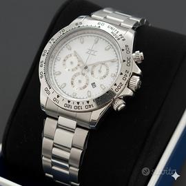 Orologio Cronografo ZCC - Stile Racing - Acciaio