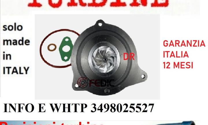 Turbina coreassy 1.4 tdi BV30-66A-0000 75-90 cv