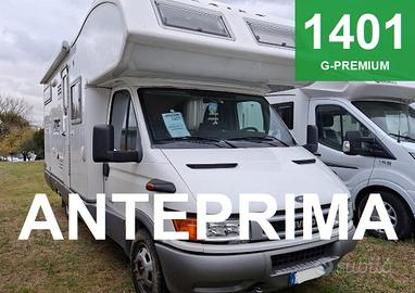 CAMPER LAIKA IVECO MANSARDATO 6 POSTI MATRIMONIALE