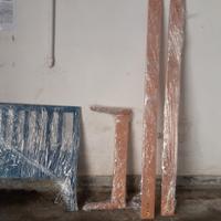 Spalliera e cornice per letto singolo