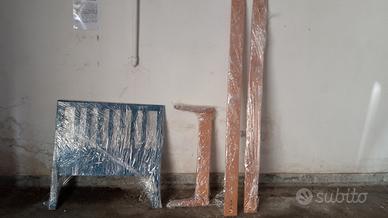 Spalliera e cornice per letto singolo