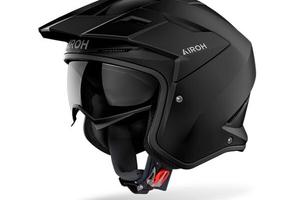 AIROH Casco Jet Kombakt - Color - Black