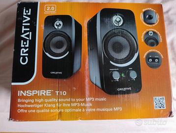 Creative Inspire T10 altoparlanti per PC 2.0