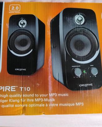 Creative Inspire T10 altoparlanti per PC 2.0