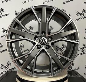 4 CERCHI IN LEGA VOLKSWAGEN TOUAREG TIGUAN DA 22