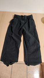 Pantaloni cargo neri Bershka donna taglia 34