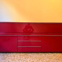 Parete Attrezzata  IKEA Colore Rosso