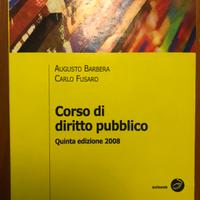 "Corso di diritto pubblico", Barbera-Fusaro