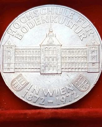 Austria 50 Schilling 1972 Argento 900.