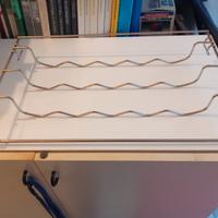 Porta bottiglie alluminio 