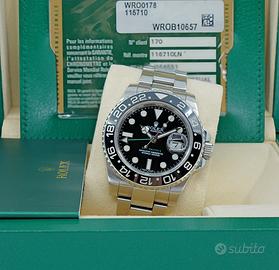 ROLEX GMT MASTER II 116710LN 2011 SCAT E GAR