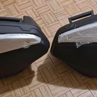 Borse laterali rigide originali Suzuki per V-Strom