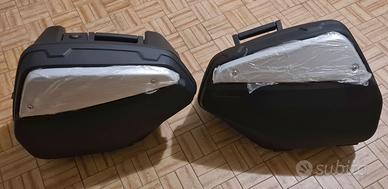 Borse laterali rigide originali Suzuki per V-Strom