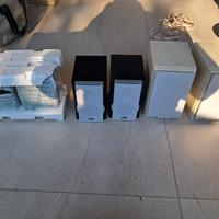 3 coppie di casse audio monitor