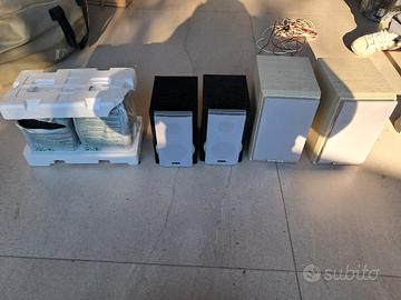 3 coppie di casse audio monitor