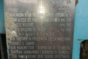 Carro raccolta frutta