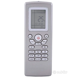 Telecomando Sostitutivo Climatizzatore Gree YT1F /