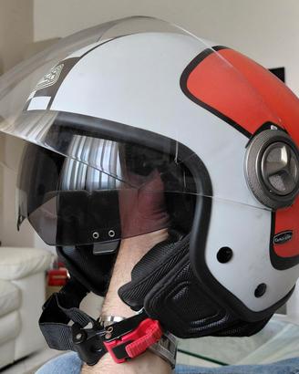 casco jet moto
