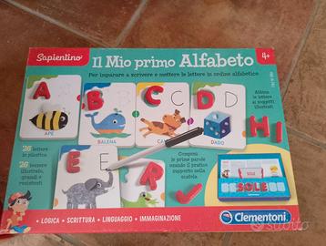 Giochi scrivere, leggere, alfabeto Montessori 