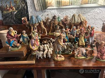 presepe completo vetroresina 