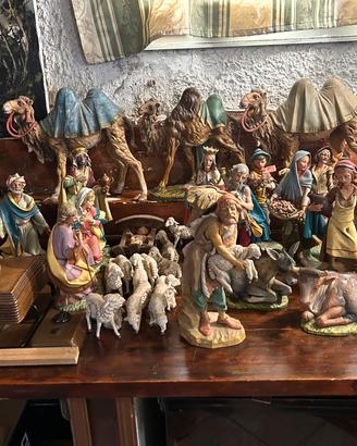 presepe completo vetroresina 