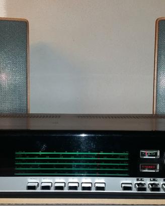 radio vintage Siemens RS 203 + casse HiFi box