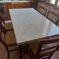 Tavolo e 6 sedie