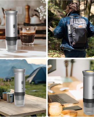 Macchina per caffè espresso elettrica portatile