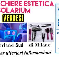 053/23 Negozio PARRUCCHIERI ESTETICA con SOLARIUM