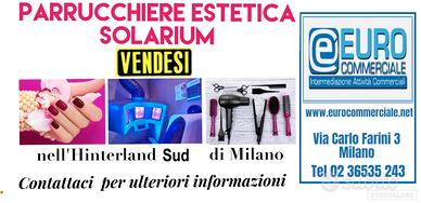 053/23 Negozio PARRUCCHIERI ESTETICA con SOLARIUM