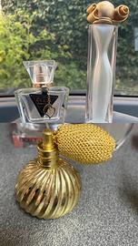 Bottigliette da collezione + boccetta spray