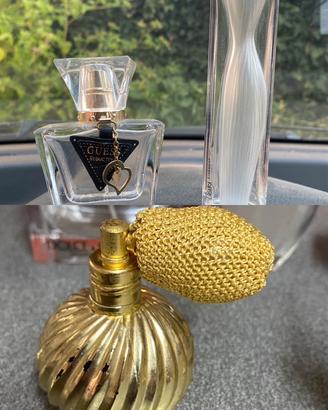 Bottigliette da collezione + boccetta spray