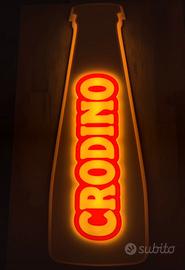 Insegna luminosa crodino vintage