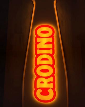 Insegna luminosa crodino vintage
