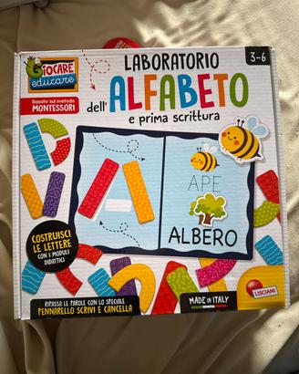 Laboratorio dell’alfabeto e prima scrittura