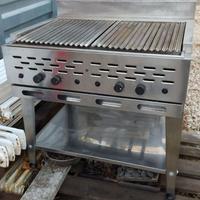 barbecue inox grande e piccolo