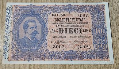 10 lire umberto I
