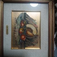 quadro Dipinto originale con olio su rame 