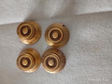 set 4 manopole per chitarra / basso