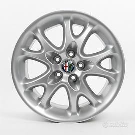 1 cerchio lega alfa romeo 147 156 gt r15 ls4404