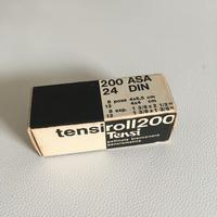 Pellicola rullino bianco e nero Tensi fornato 127