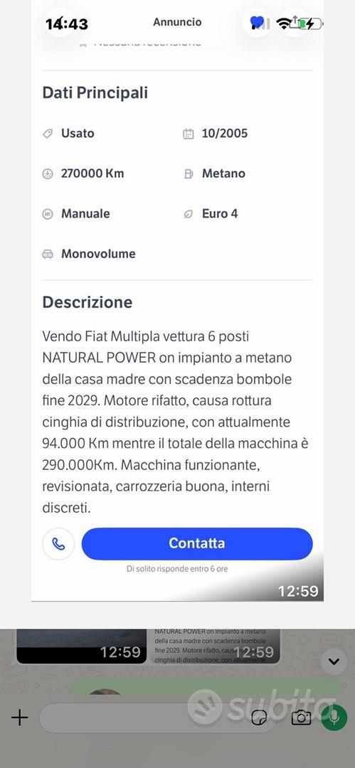 Fiat Multipla 2005 photo 4