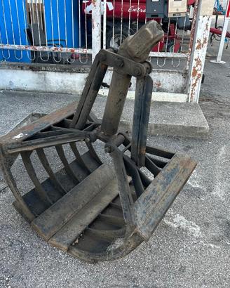 pinza per caricaletame- pistone idraulico