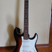 Chitarra Magma con stand e amplificatore Carlsbro