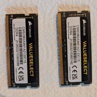 16GB (2×8GB) Corsair DDR4 2133MHz SO-DIMM Laptop