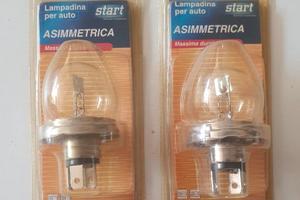 Coppia Lampadine R2 Asimmetriche 12V 45/40W NUOVE