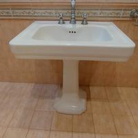 Lavabo stile Vittoriano con rubinetteria