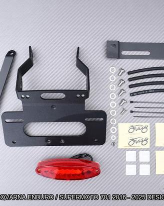 Portatarga HUSQVARNA ENDURO / SM 701 2016 - 2025